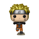 FUNKO POP! - Animation-​ Naruto Uzumaki Running Metallic #727 Special Edition mit Tee Größe S